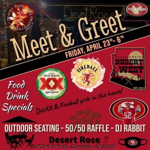 Desert Rose 49ers Event Meet & Greet at Desert Rose