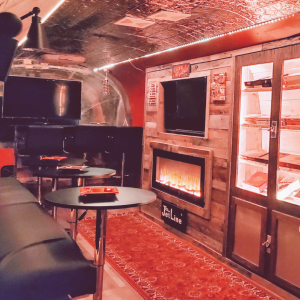 Inside HC Mobile Cigar Lounge