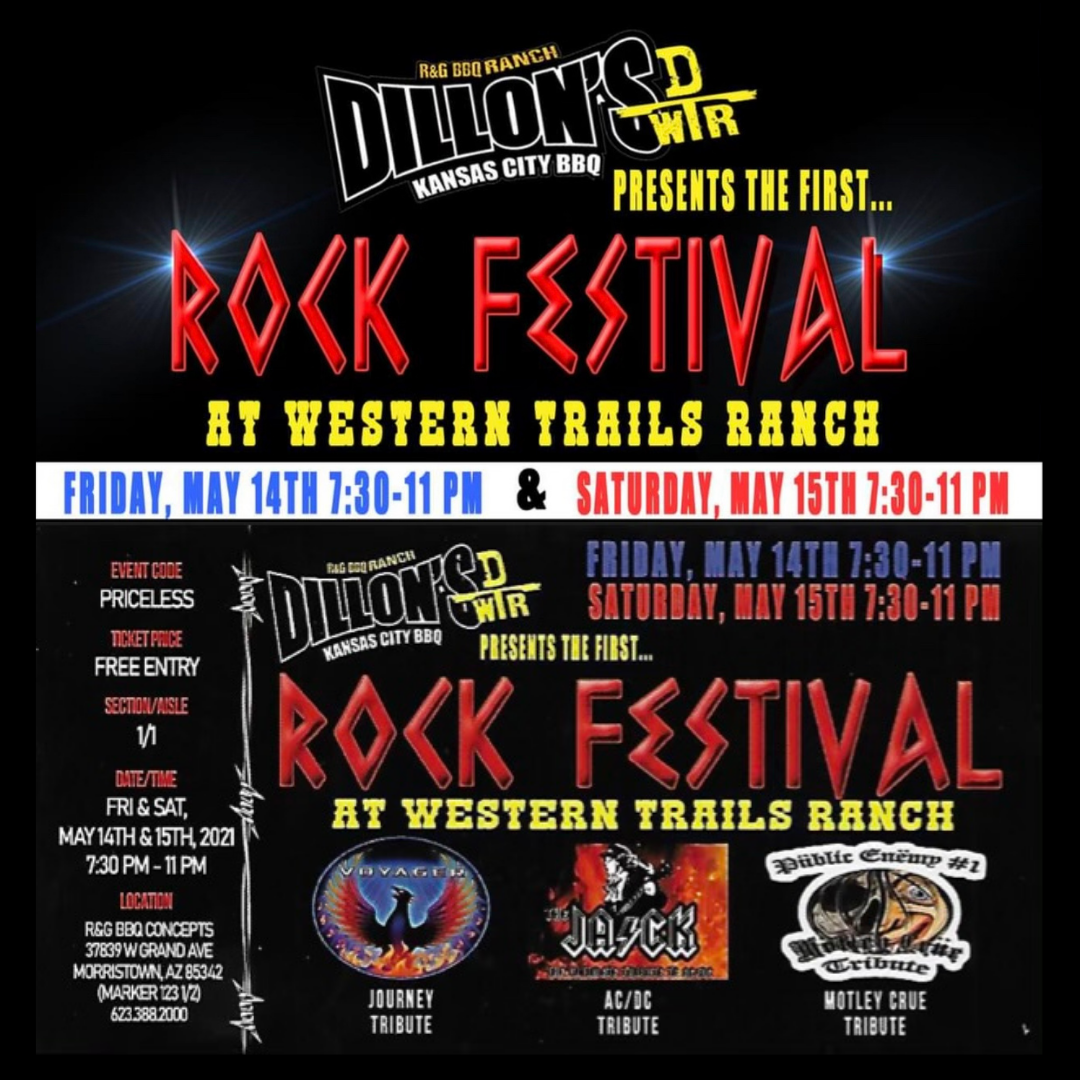 Rock Festival At Dillon’s Western Trails Ranch H&C Mobile Cigar Lounge